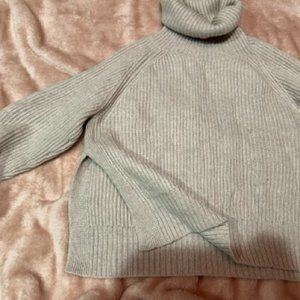 Wilfred cropped turtleneck sweater - Aritzia - Cream - M